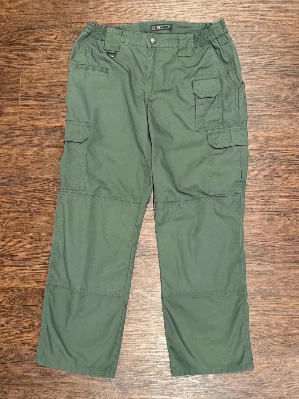 5.11 Tactical Women Cargo Pants Tundra Green Ripstop Utility 12 Long